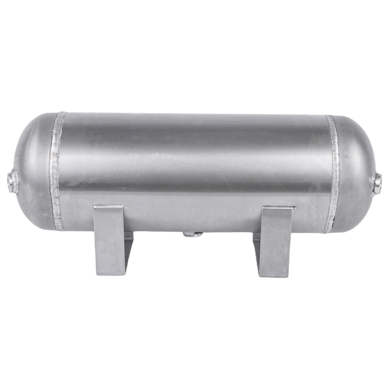 New Aluminum Compressed Train Air Suspension Horn Tank Kit Silver/Black