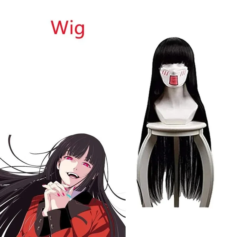 Kakegurui Jabami Yumeko Cosplay Kostuum Halloween Sayaka Dwangmatige Gokker Anime Meisje Geplooide Rok Uniform Volledige Set