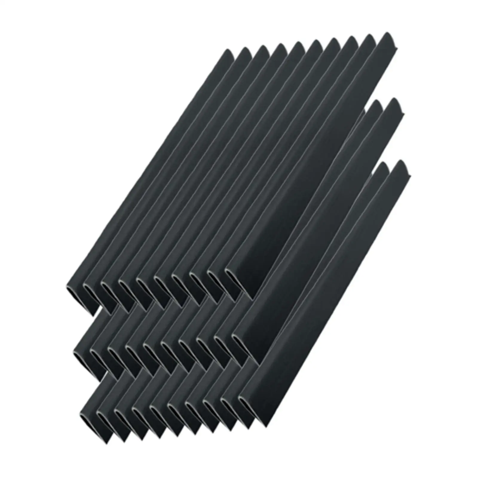 

Privacy Screen Mounting Clips Easy Install Fixing Strips Weatherproof Attachment Kit for Outdoor Fence Double Rod Mats