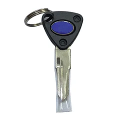 Motorcycle Key Embryo Key Cap Uncut Blade Key For FB Mondial HPS 125 Hipster HPS125