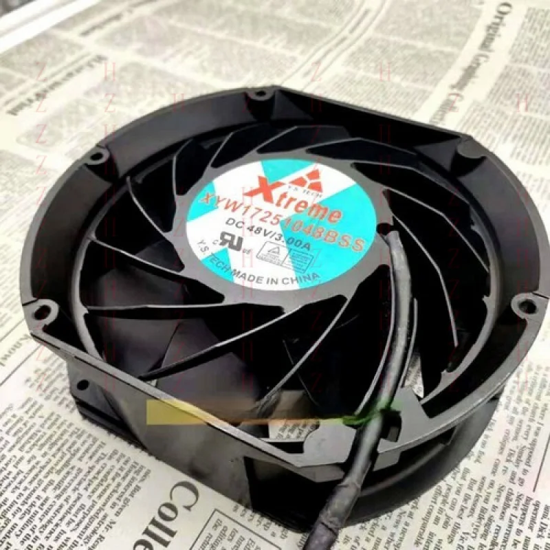 

XXZ для 1 шт. DC 48 В/3,00 А 17251 17 см 4-проводной вентилятор с ШИМ XYW17251048BSS