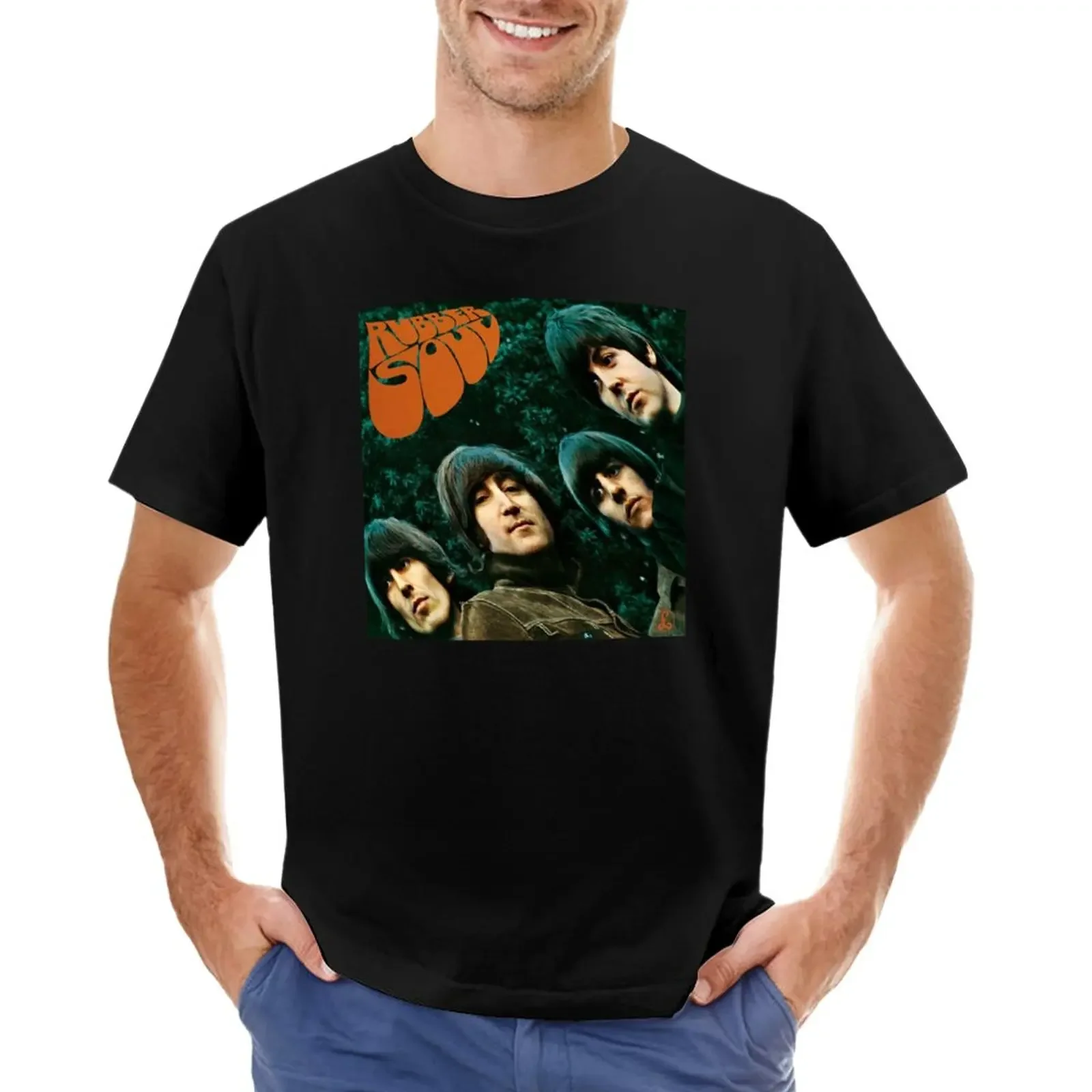 Rubber Soul (Remastered) T-Shirt funny t shirt t-shirts man graphics t shirt Men's t shirts