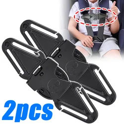 Child Car Seat with Fixed Chest Buckle Car Removal Clip Backpack Car Seat Belt Strap Adjuster Holder Auto Accessories