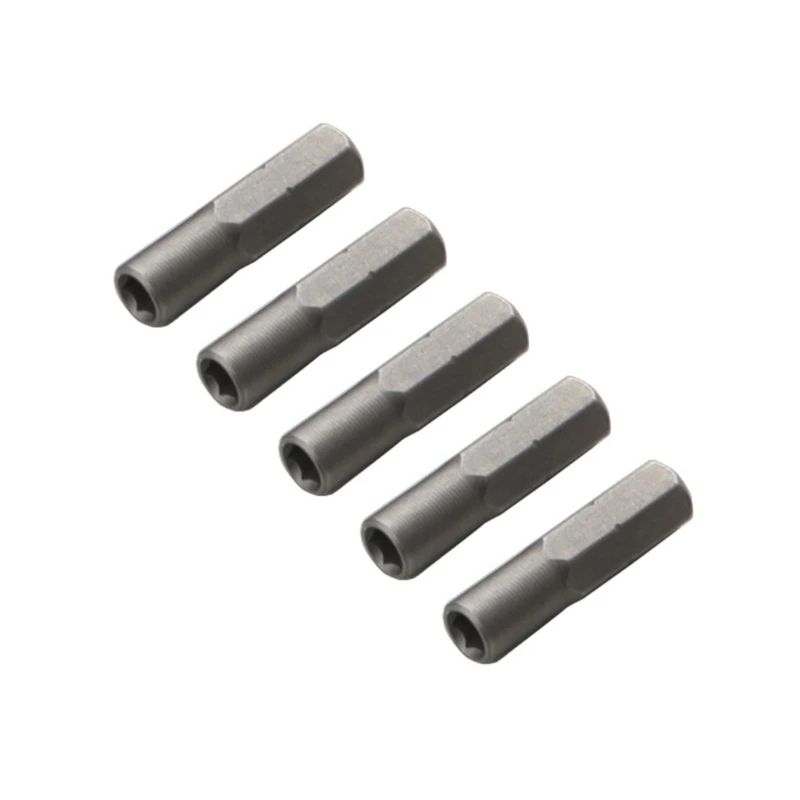 5pcs Hexagonal Shank Adapter для бита и точной отвертки Set M4YD
