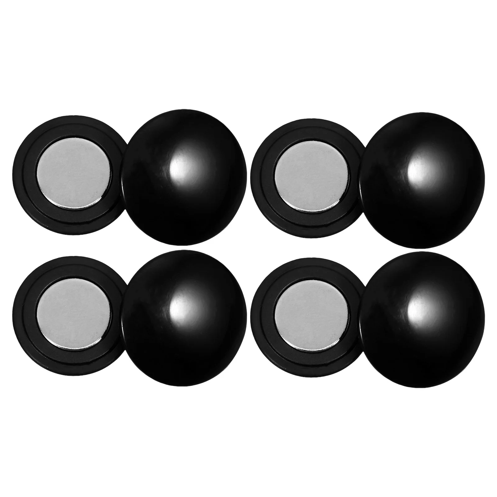 

4 Pcs Magnetic Bib Number Magnets for Runners Buckle Plastic Running Holder Bibs