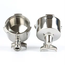 Bottomless Portafilter 51mm Double Spout For Delonghi EC680 EC685 with 2-Cups Filter Basket Coffee Accessories Espresso Machine