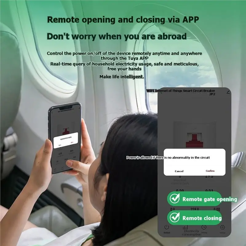 TFTP-Tuya Smart Switch Residual Current And Timer Circuit Breaker For Remote Control Via Mobile Phone