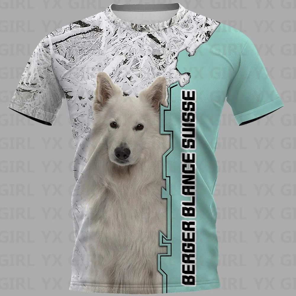 AZAWAKH 3D Printed All Over T Shirts Funny Dog Tee Tops shirts Unisex