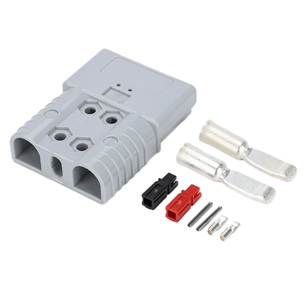 

Heavy Duty 80A For Anderson Connector for Energy Storage and Lithium Battery Applications with Wiping Contact Feature