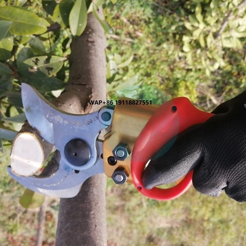 

Garden Hand Tool - Electric Vineyard Trimmer Branch Cutting Scissors by 50 mm Cutting Diameter