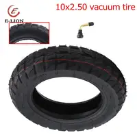 Neumático de vacío de alta calidad, resistente al desgaste, sin cámara, 10x2,50, Ideal para tubos de ruedas inflables de patinete eléctrico de 10 pulgadas