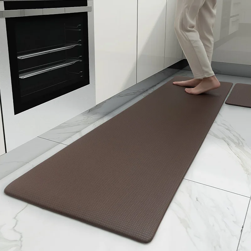 Non-slip Kitchen Mat Shock Absorption And Anti Fatigue Foot Pads Comfortable Soft Floor Mats Long Strip Rug Waterproof Carpet