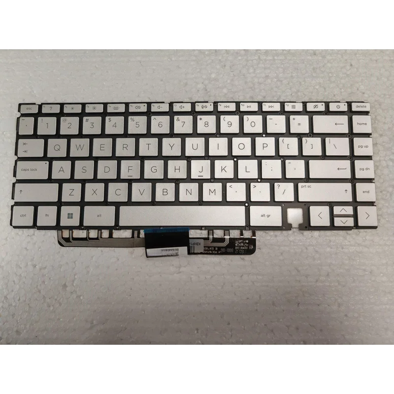 YY+For HP Spectre x360 14-EA 14-EB 14-AE US Backlit Keyboard silver