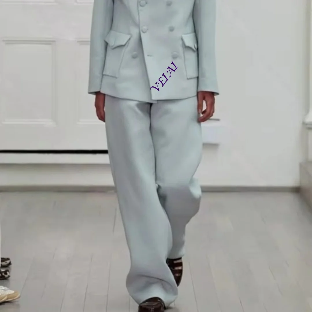 Immagine 5: Abito da uomo rosa personalizzato, doppiopetto, due pezzi, casual, con risvolto, per feste, balli, matrimoni, giacca e pantaloni