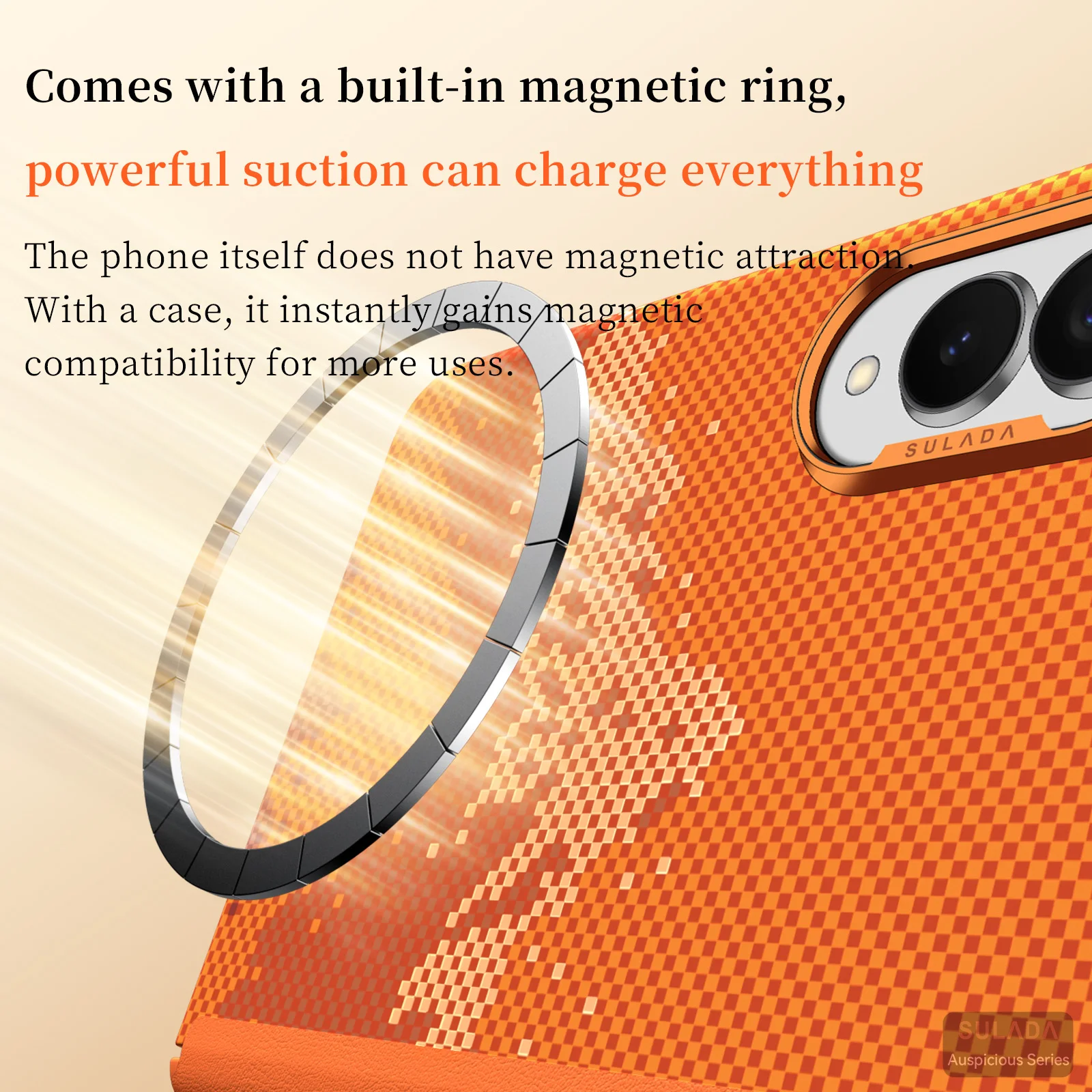 Luxury Business Magnetic Textured Skin-Feel Case for Samsung Z Fold 8 Wide Shockproof for Magsafe ultra-thin Protector Cover