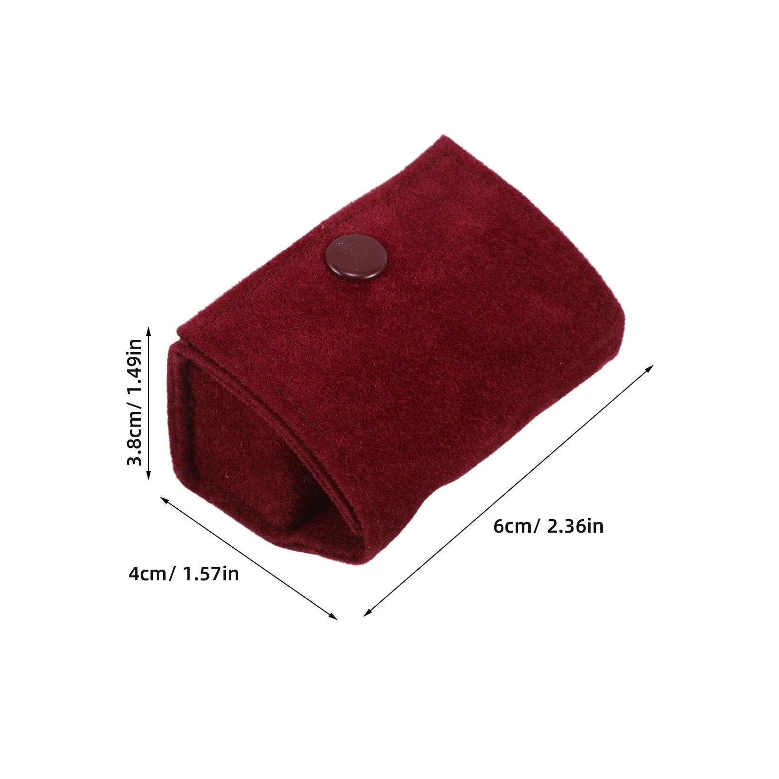 صندوق خاتم صغير محمول للسفر، منظم مجوهرات، أقراط صغيرة، حقيبة تخزين خفيفة الوزن وصغيرة الحجم للحماية من الخدش