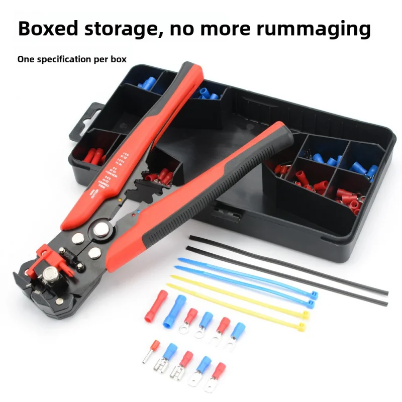 

260Pcs Multi-Functional Electrician Tool Set Wire Stripper/Cutter/Stripping Pliers For Professional Electrical Repair