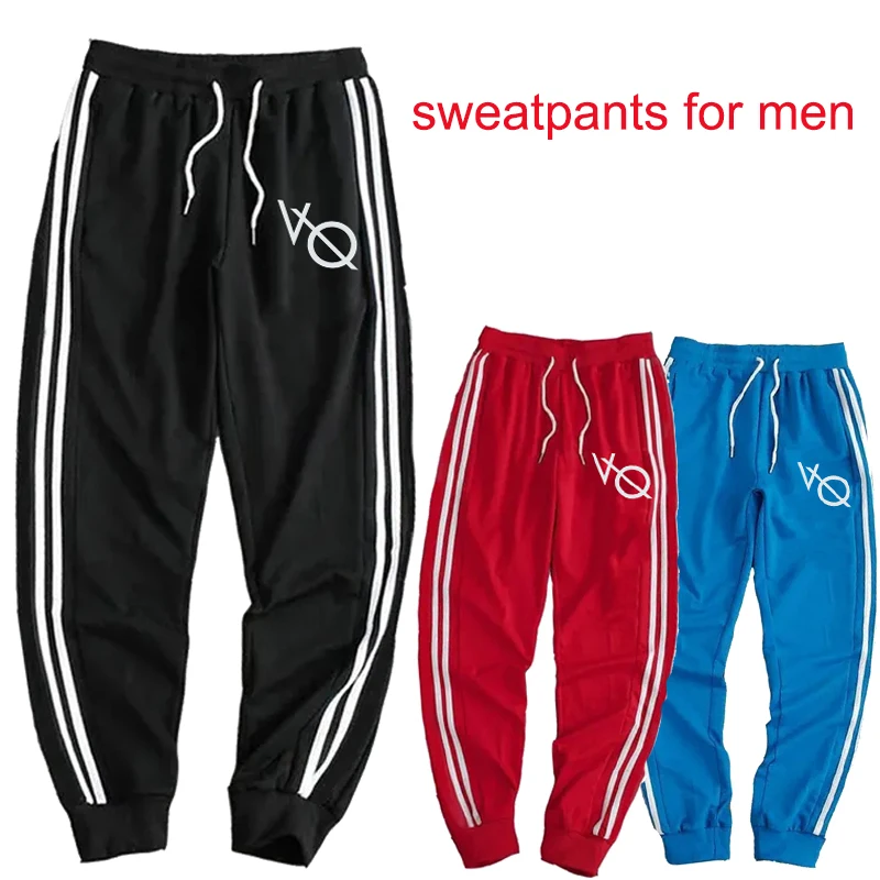 

New Men Fashion Jogger Pants Bodybuilding Gyms Pants Casual Outdoor Sweatpants Running Pants Casual Cool Sports Fitness Trousers