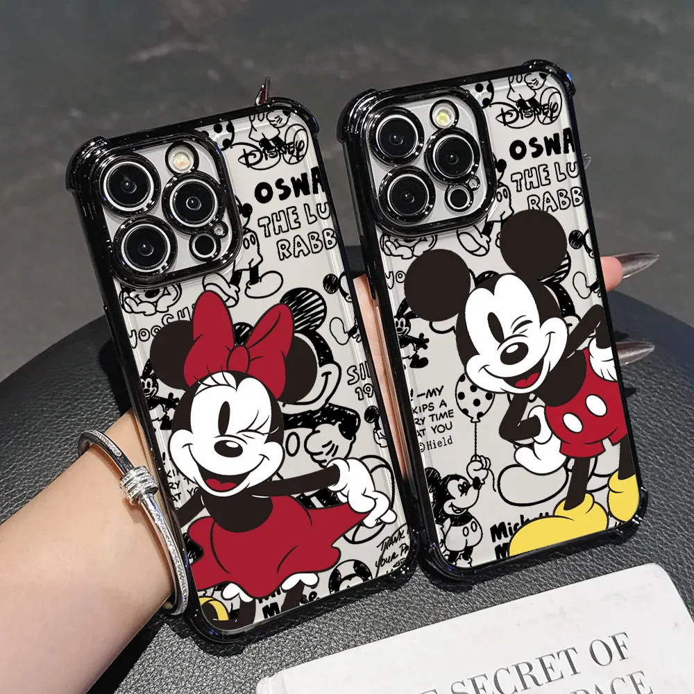 

Funny Disney Mickey Mouse Phone Case For Redmi Note 15 Pro 14 13 12 11 10 A7 Pro Plus 5G Redmi 15A 15 15C 14C 13C 12C Soft Cover