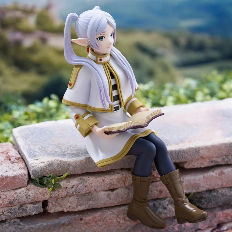 NOVO! Figura de Anime da Frieren, Rolha de Macarrão, Action Figure Beyond Journey's End, Brinquedos Modelo Colecionáveis