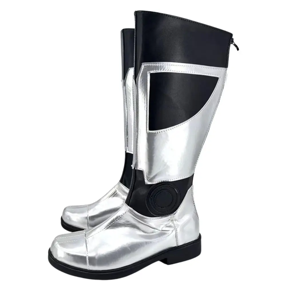 다스 몰 코스프레 신발 가죽 부츠 우주 전투 변장 의상 액세서리 성인 할로윈을위한 롤 플레잉 소품 맞춤 제작