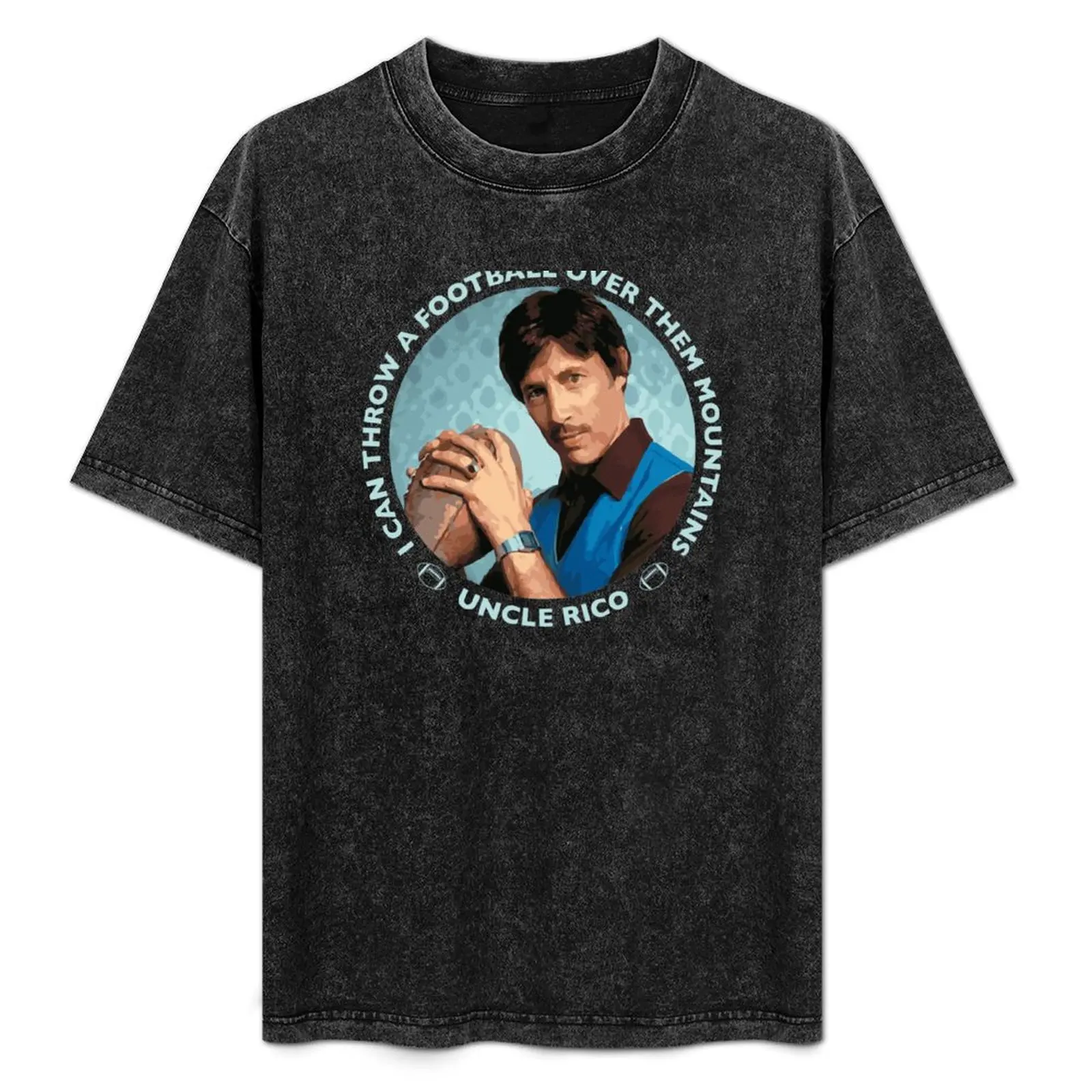 

Napoleon Dynamite Uncle Rico Football T-Shirt Urban Style Print T-Shirt