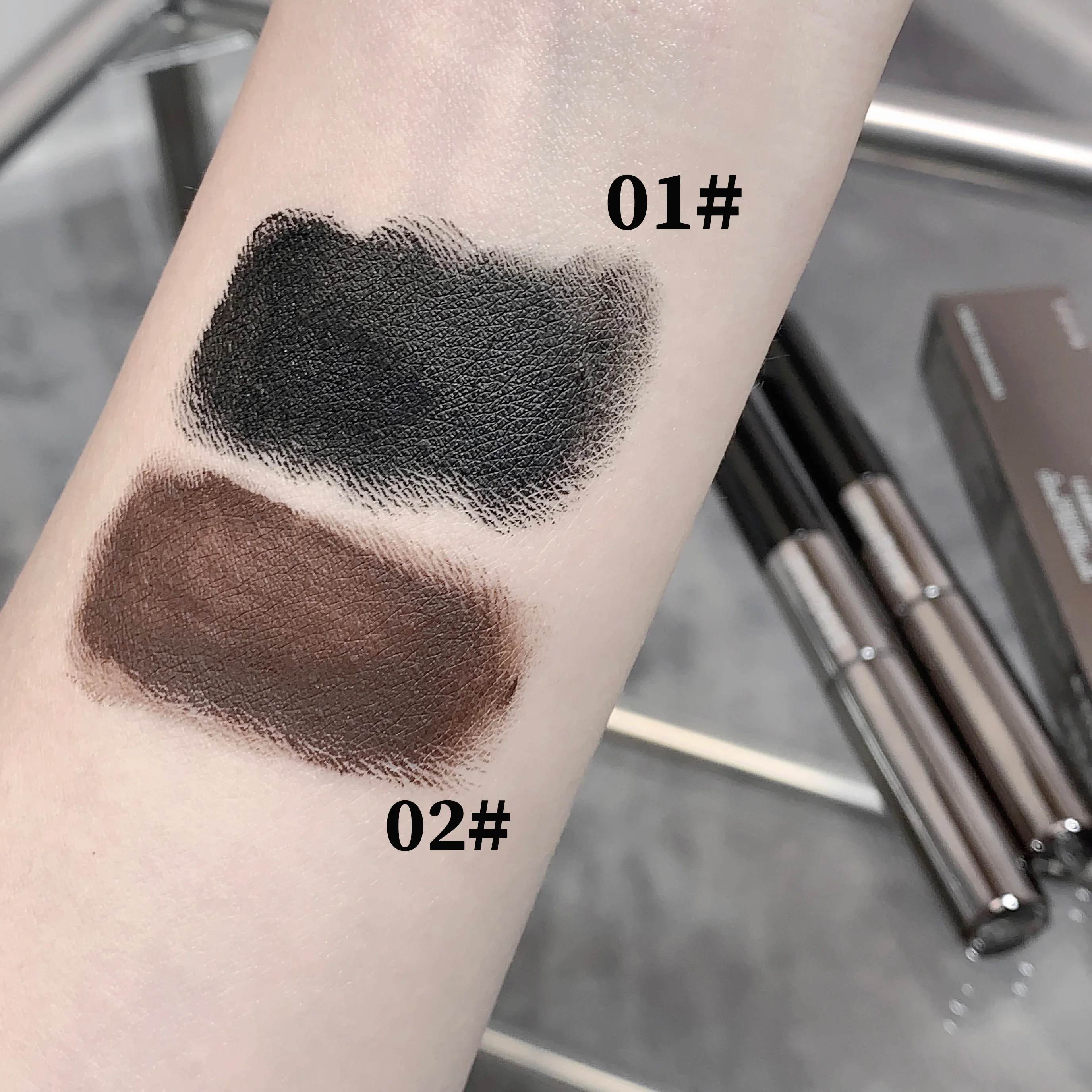 Double Ended Mascara Three Dimensional Long And Curling Eyelashes Waterproof And Sweat Proof Long Lasting Makeup For Big Eyes