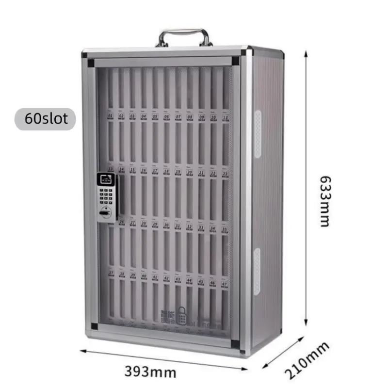 Wall-mounted Mobile Phone Safe with Password Slot Mobile Phone Storage Combination Lock Mobile Phone Box Locker