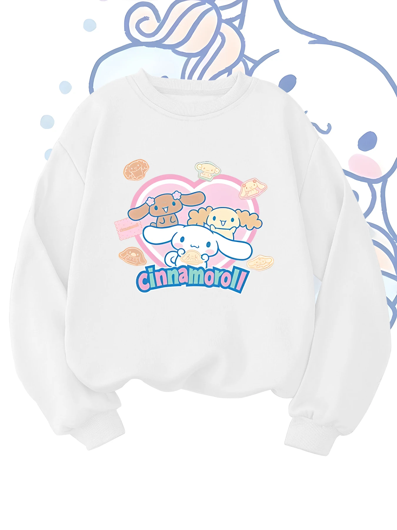 Sanrio Kuromi Lovely Ladies sweatshirt students Y2K outside wearing shirts spring and autumn outdoor sports casual pullover