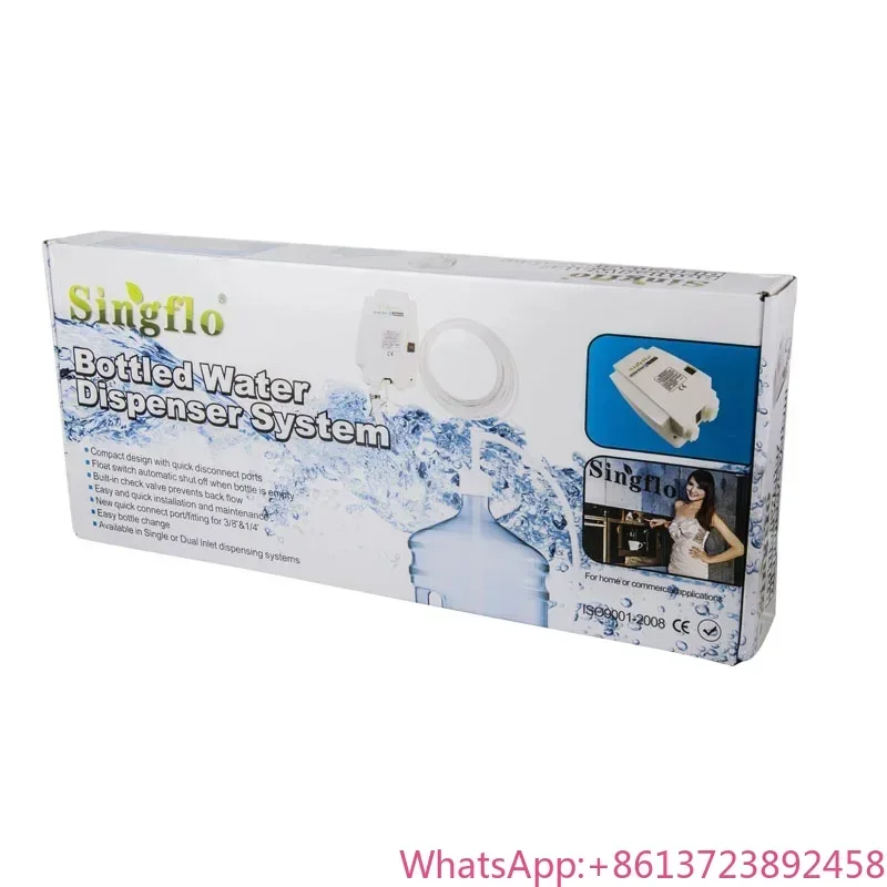 SIngflo  BW4003 Bottled Water Dispensing System Plus 230V Can customization any plug for ice maker
