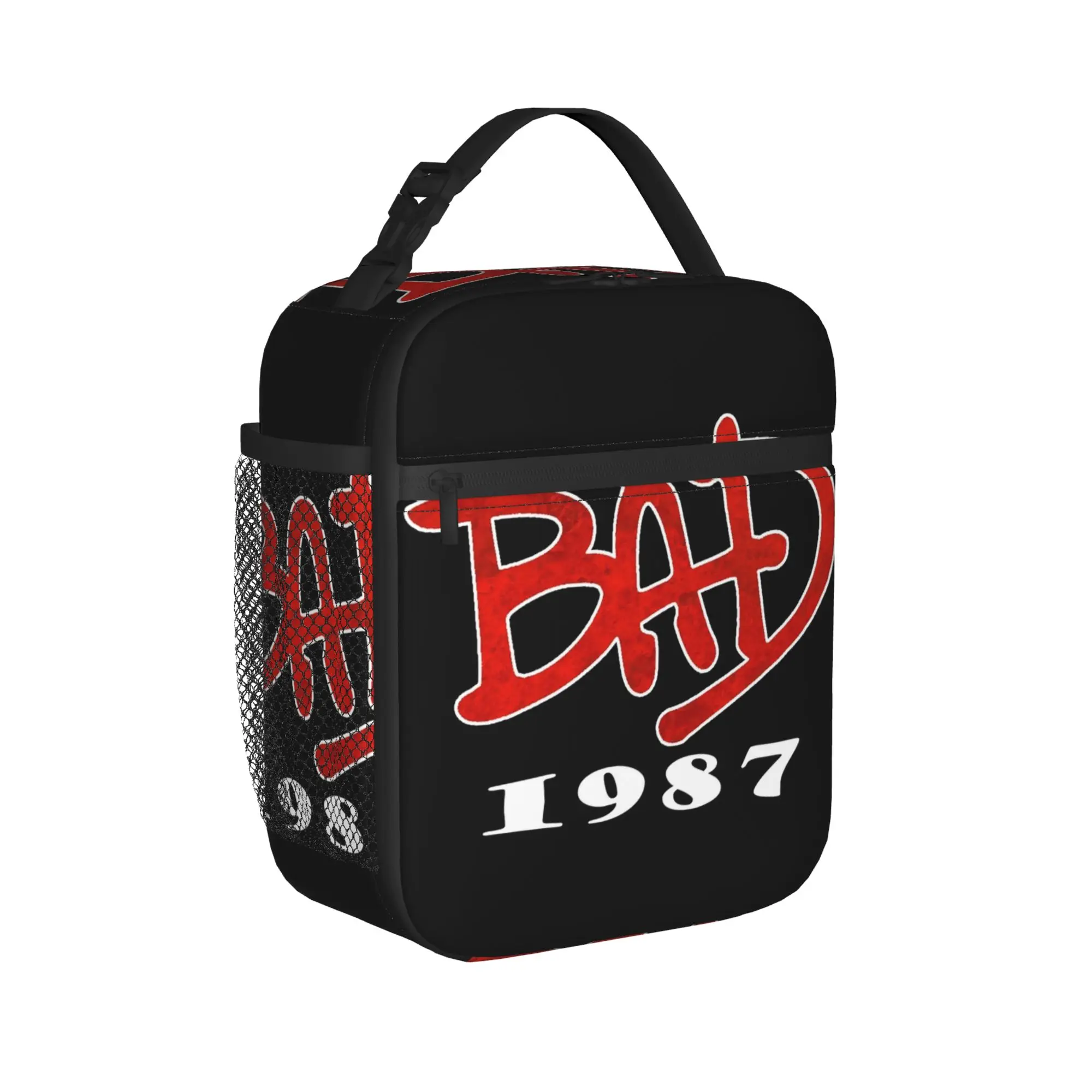 Michaels Jacksons Bad Tour Thermal Insulated Lunch Bag for Office  Reusable Food Container Bags Thermal Cooler Lunch Box