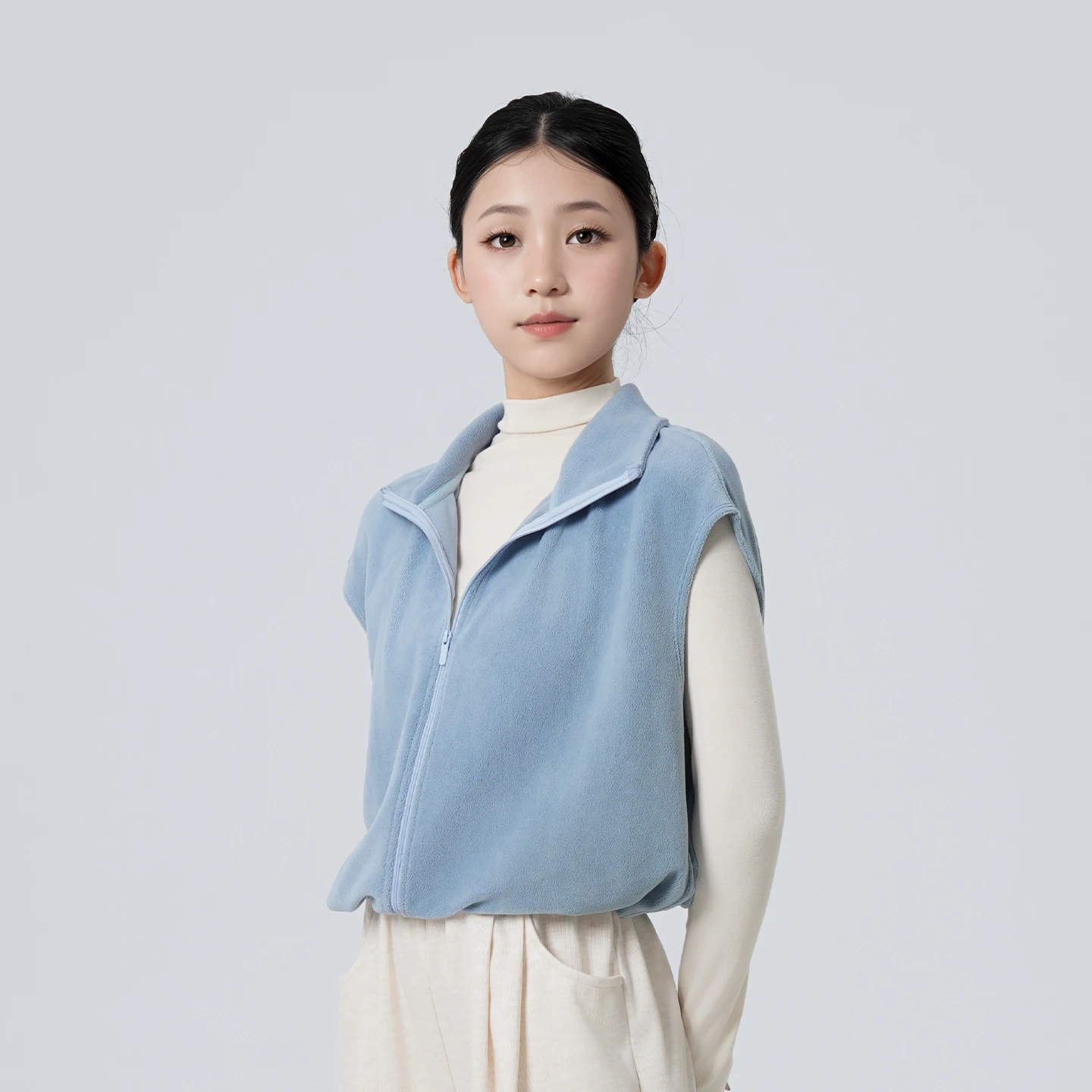 Gilet de danse chaud pour femmes, haut d'entraînement de Ballet doublé polaire pour femmes adultes, vêtements de danse d'automne et d'hiver, manteau à col roulé décontracté