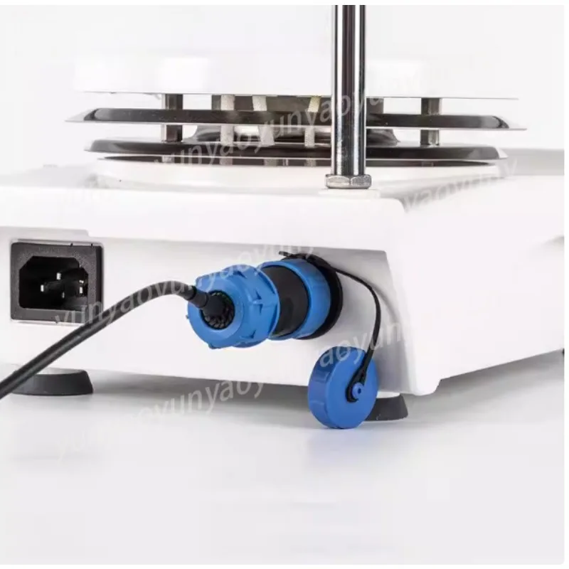 THC-103 Digital Heated Magnetic Stirrer Stainless Steel Ceramic Disk Lab Stirring Mixing Equipment