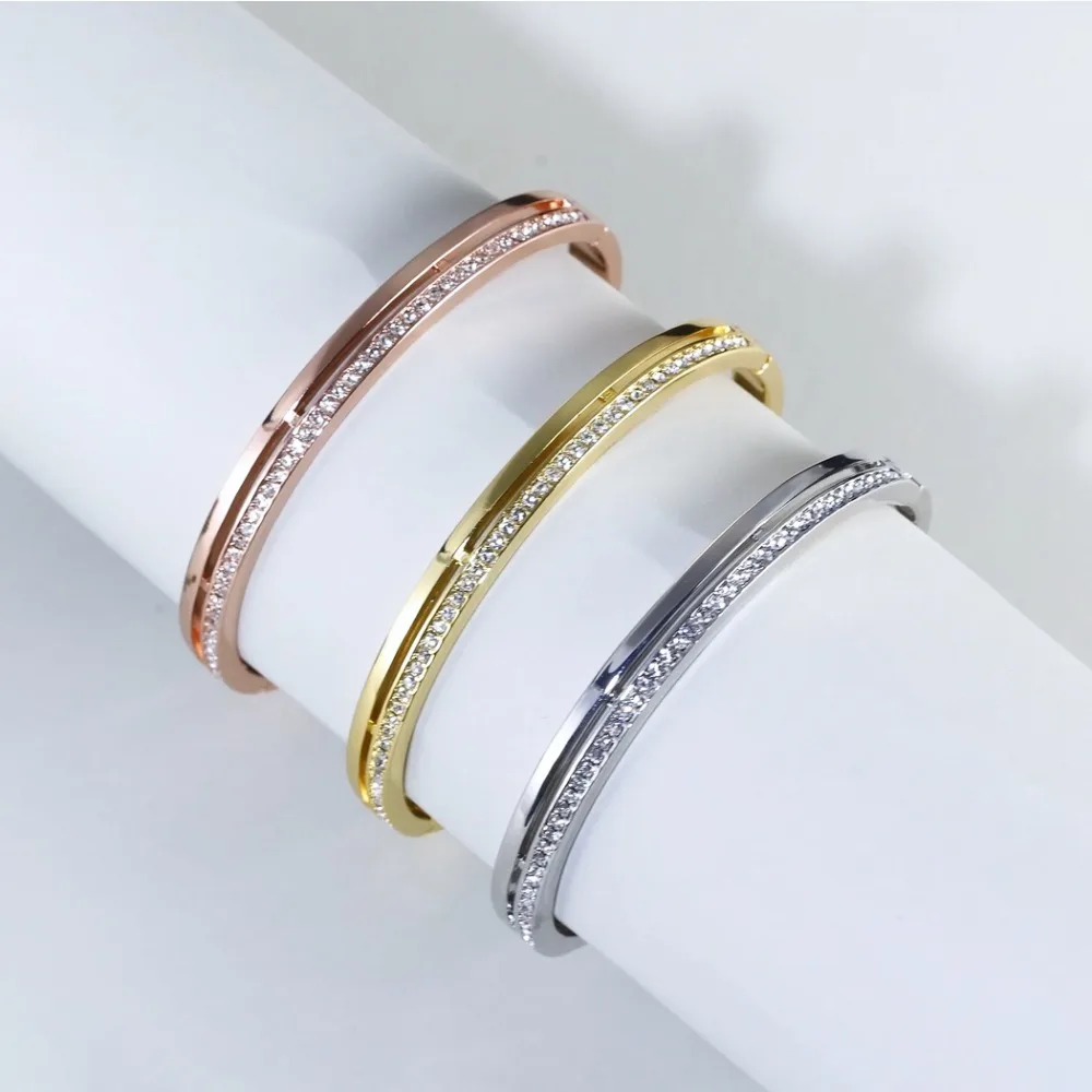 

Браслеты-манжеты с кристаллами Swarovski для женщин: модный качественный латунный браслет, ювелирный подарок для женщин