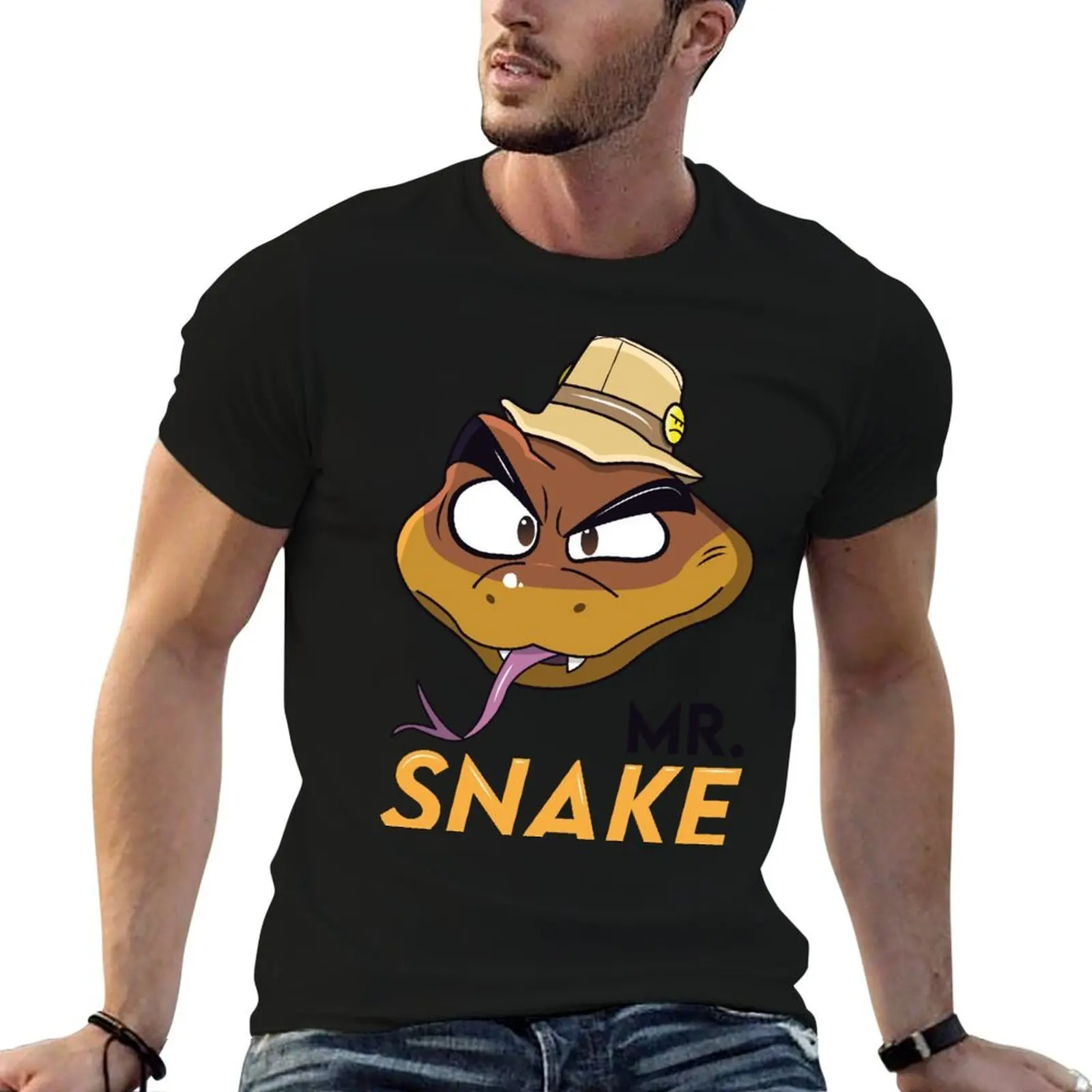 

Mr. Snake - The Bad Guys T-Shirt man t shirt cotton high quality funny t shirts cotton T-Shirt
