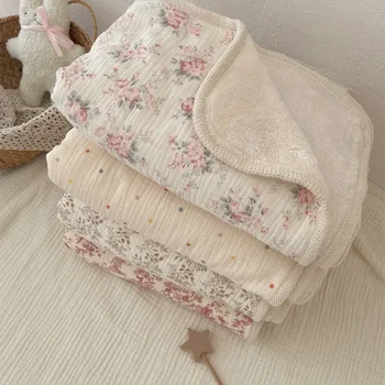 Fleece Muslin Winter Blanket