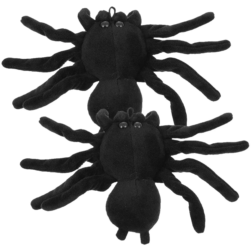 

2Pcs Spider Brooch Chic Lapel Pin Novelty Decorative Pins for Clothes Sweater Shawl Clothing Ornament Gift Accessory