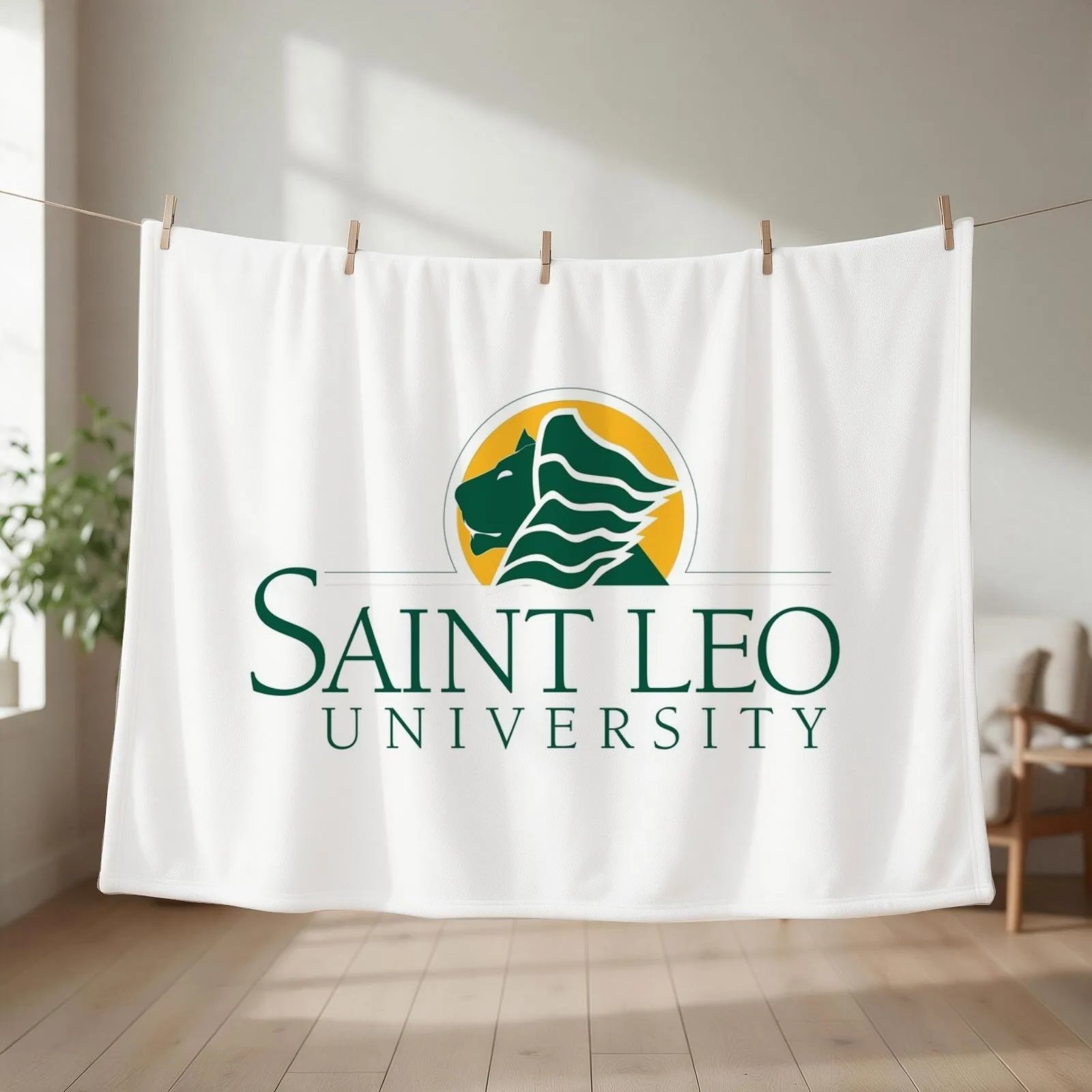 Saint Leo University Throw Blanket Soft Plaid Thermals For Travel Decorative Sofas Polar Blankets