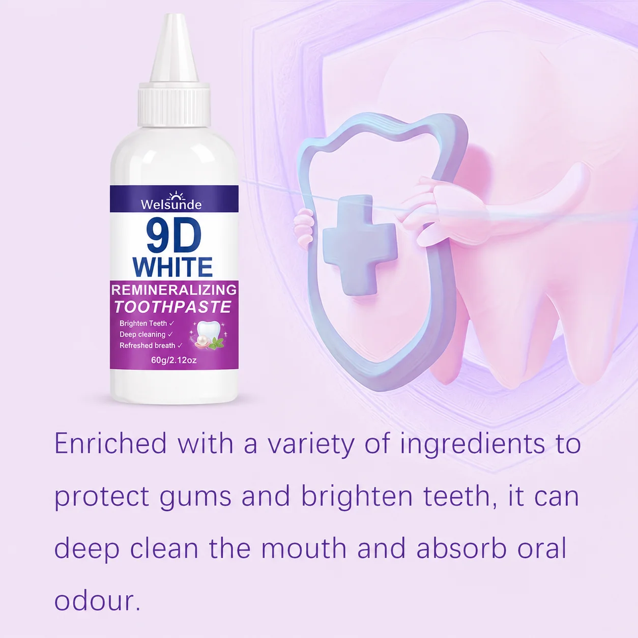 2PCS Whitening toothpaste for - đánh giá và giá Remineralizing Toothpaste