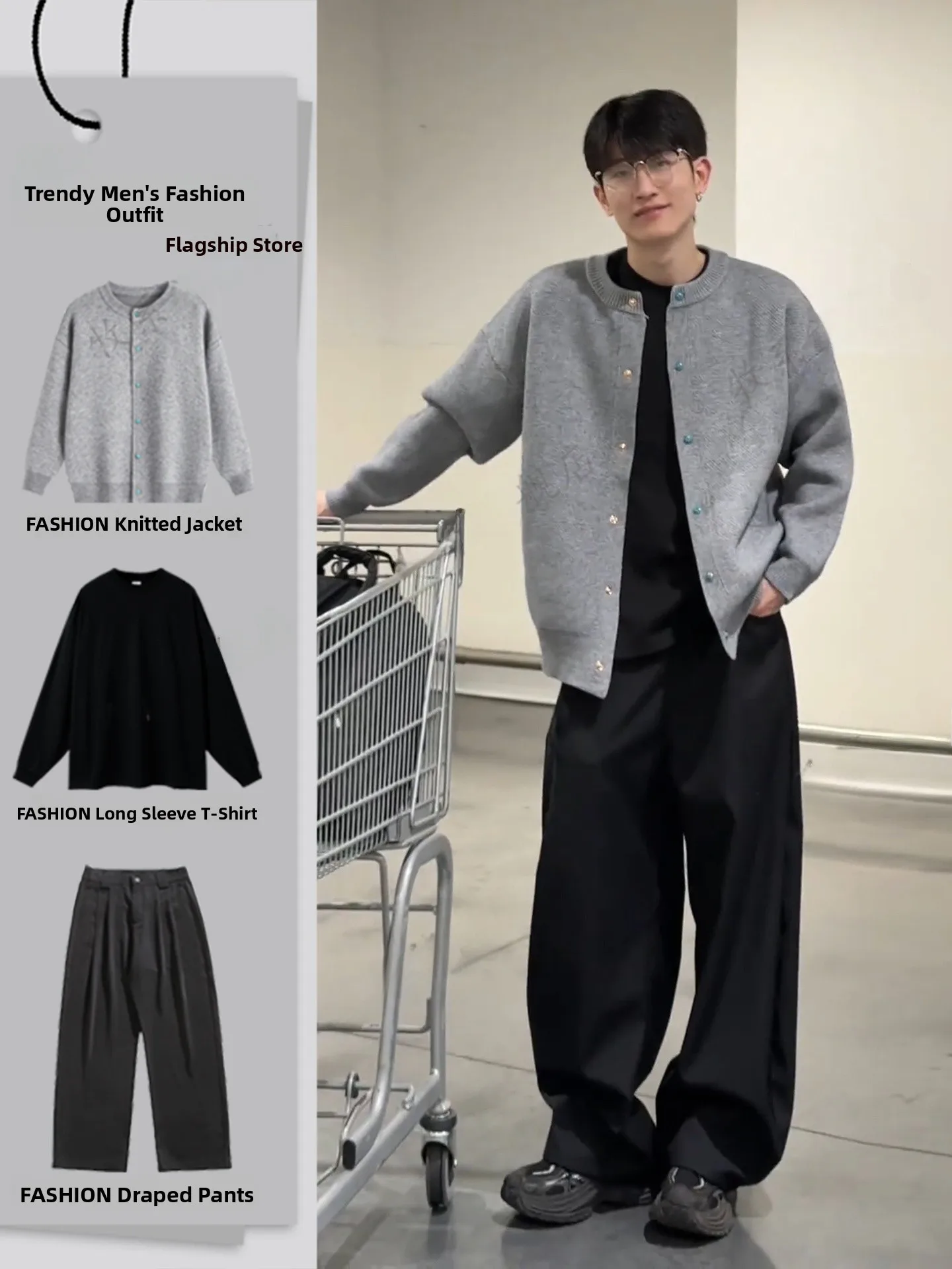 Ay Knitted Cardigan… - image