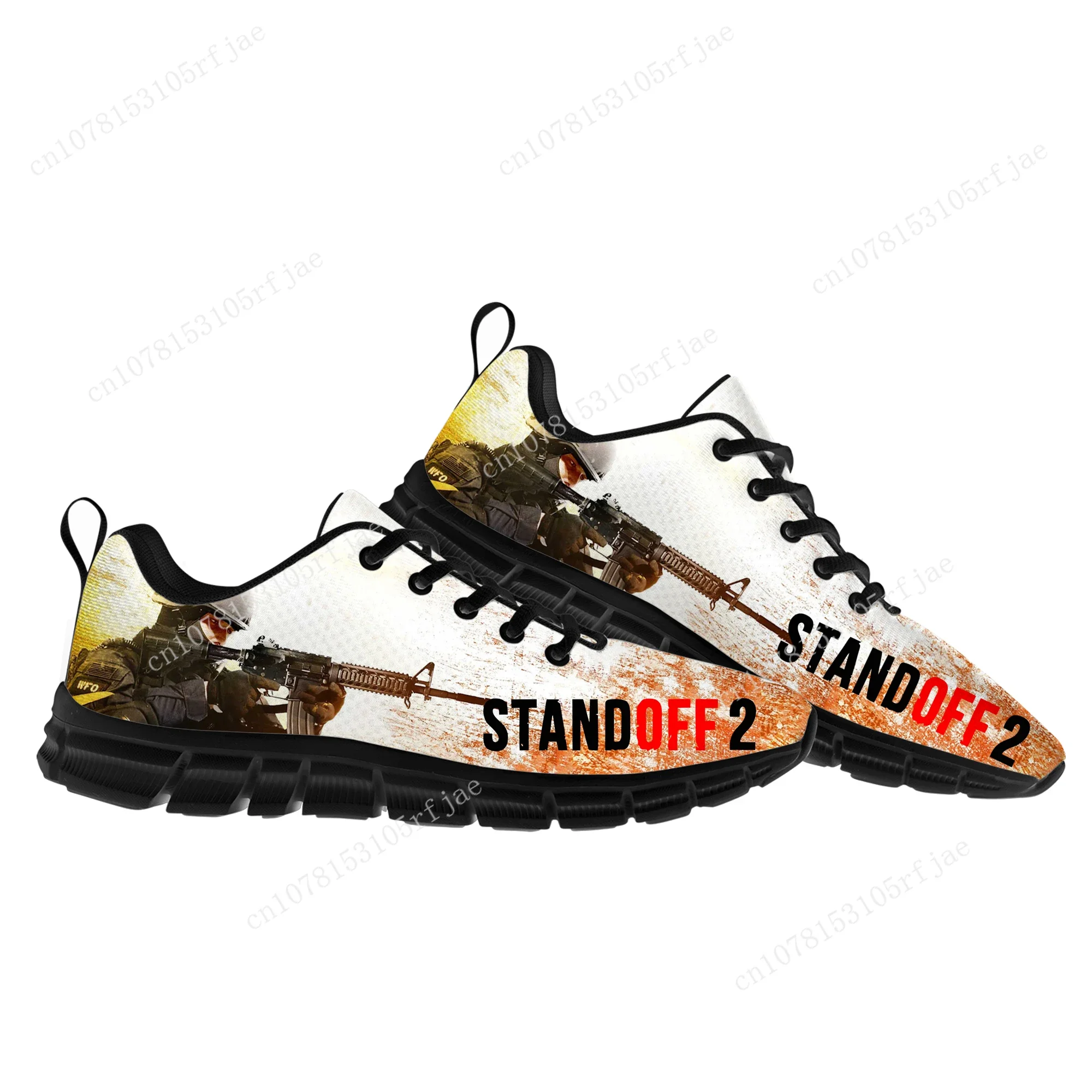 

Standoff 2 Sports Shoes Hot Cartoon Game Mens Womens Teenager Children Sneakers Fashion High Quality Sneaker Custom Built Shoes