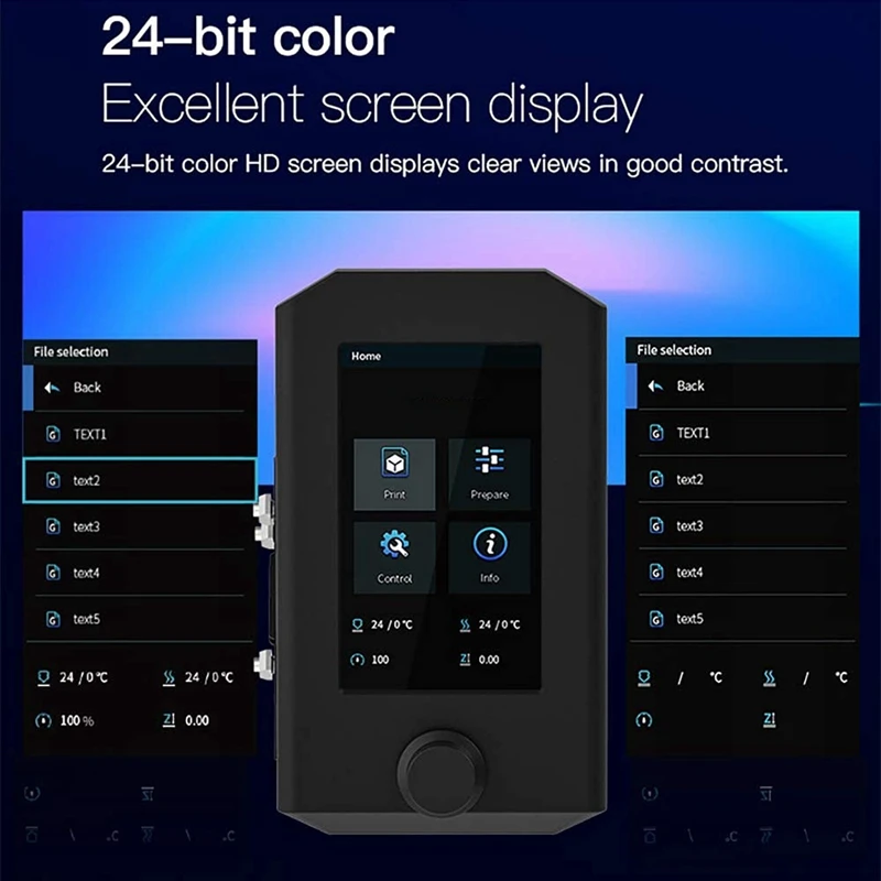 For Creality Upgrade Ender 3 V2 Intelligent Screen Kit HD Color Screen Display Compatible With Ender-3 V2, Ender 3 Pro