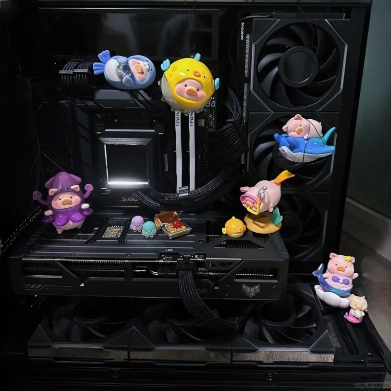 

Hot Lulu Piggy Ocean Series Blind Box Mermaid Kawaii Cartoon Cute Doll Mystery Bag Desktop Ornament Model Toy Surprise Xmas Gift