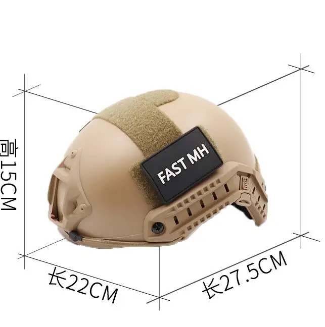 Half-covered Anti collision Tactical helmet Explosion proof helmet Live CS game helmet Outdoor Headgear Protector