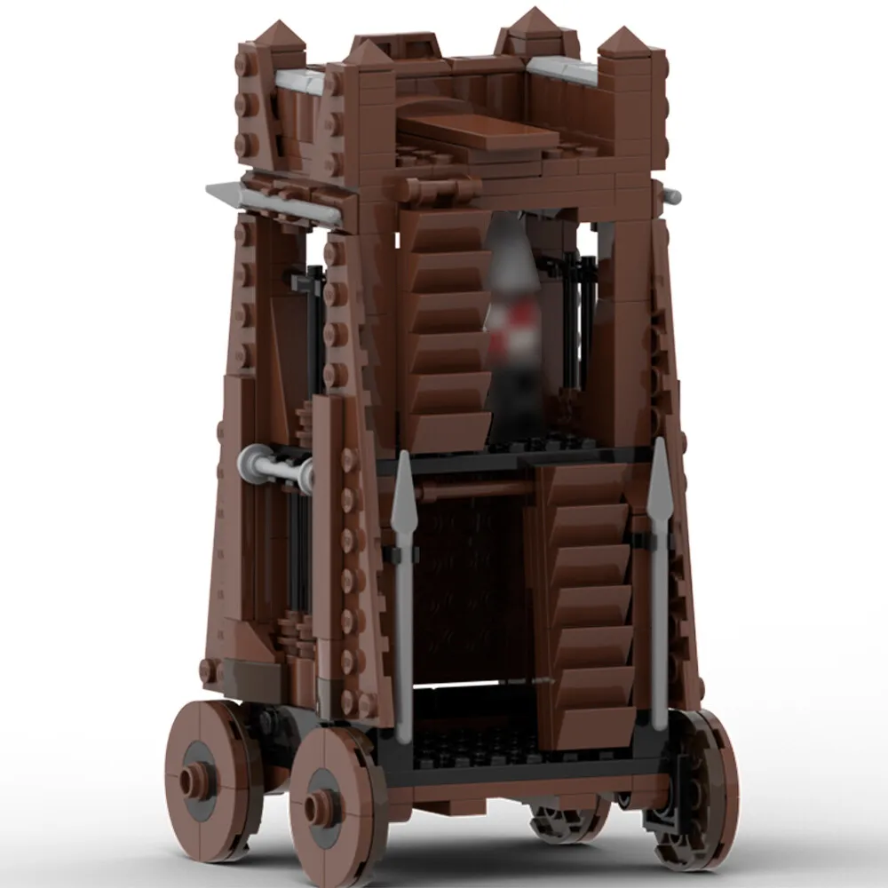 

MOC-153209 Medieval Siege Tower Model for Medieval Castle 355 Parts