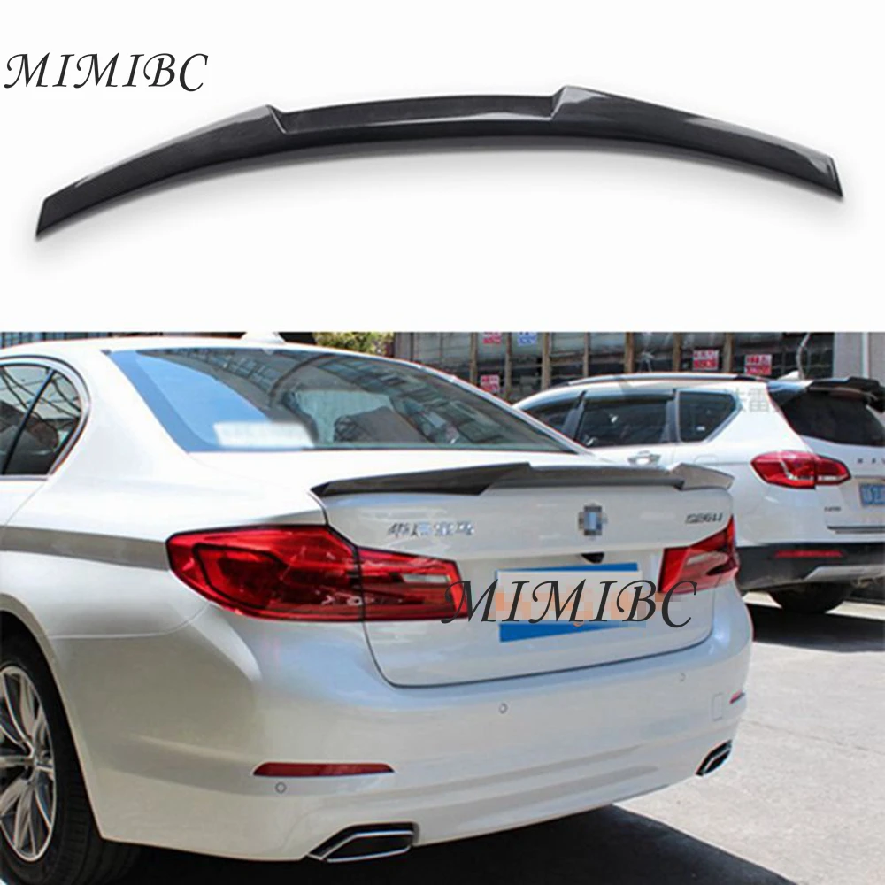 

FOR BMW 5 Series G30 G38/F90 M5 M4 Style Real carbon fiber material Rear Spoiler Trunk wing 2016-2024 Car Spoiler