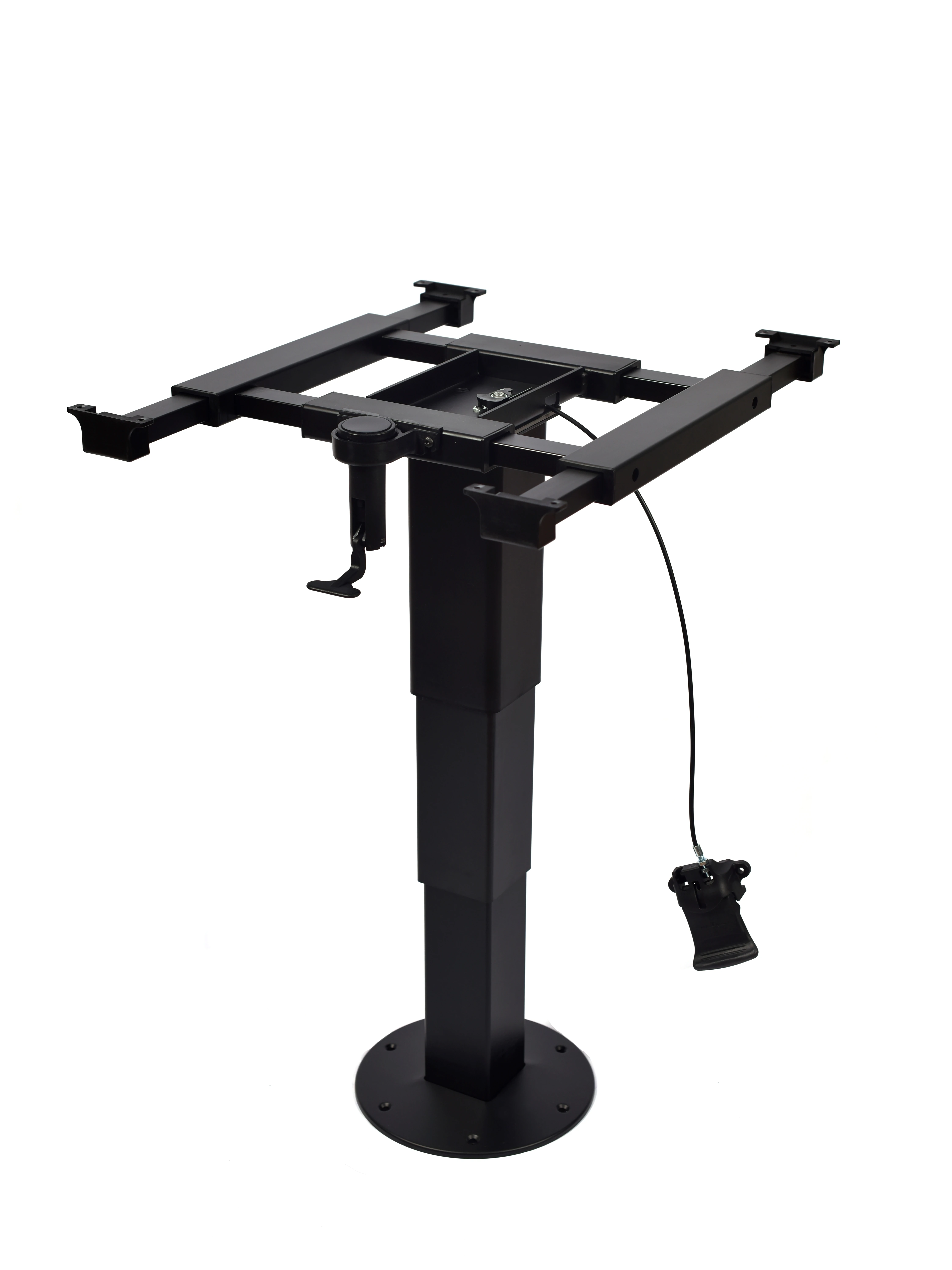 Top-selling Steel Lifting Table Leg With Four-way Translation Frame For RV
