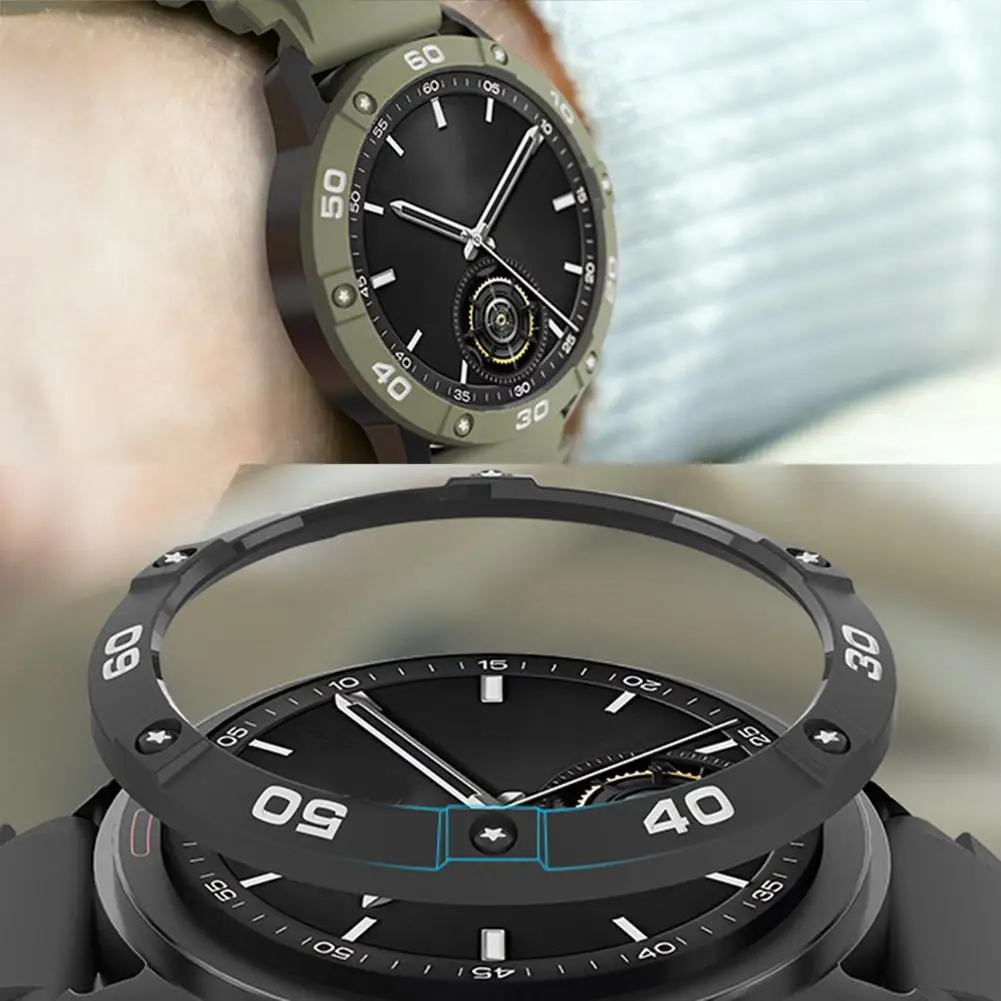 For Xiaomi Watch S3 Bezel Lightweight PC Case Watch Bezel Protective Case Various Designs And Colours Available