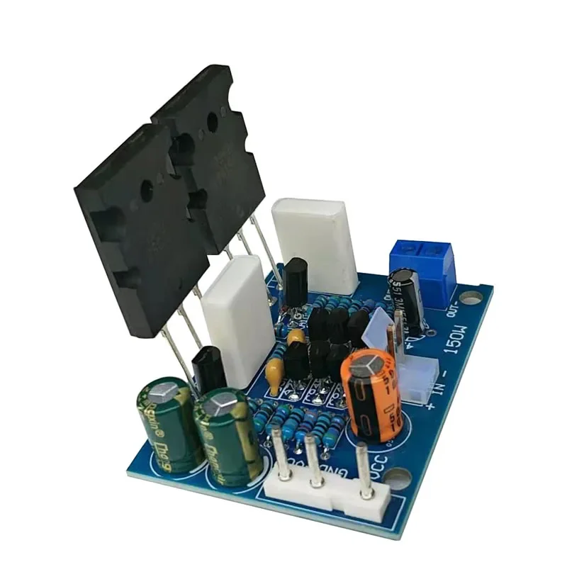 Toshiba 2SC5200 2SA1943หลอด150W Mono Channel Audio Amplifier Board DC 20-45V