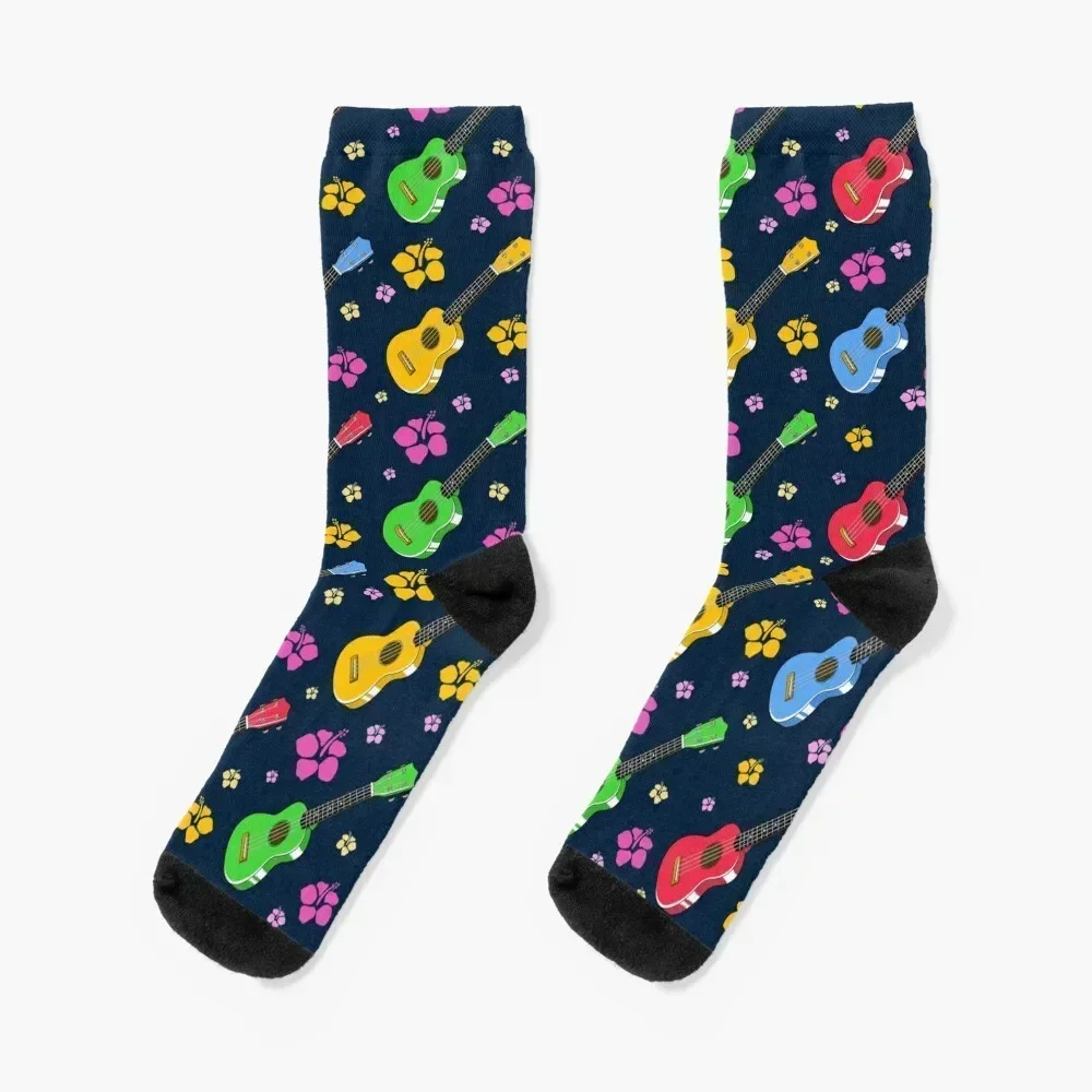 

Ukulele Pattern Socks Non-slip sports and leisure Sports Men Socks Luxury Brand Women's